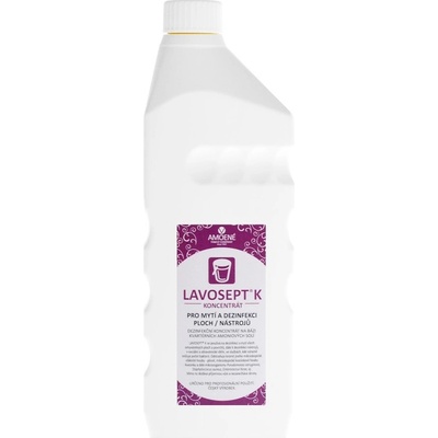 Lavosept K Podlahy koncentrát na dezinfekci ploch a nástrojů s vůní citronu 500 ml