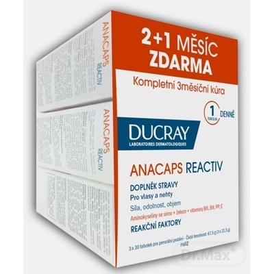 Ducray Anacaps Progressiv 3 x 30 kapsúl