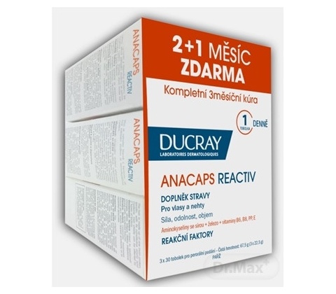 Ducray Anacaps Progressiv 3 x 30 kapsúl