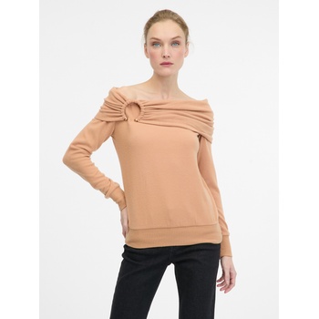 Orsay Светлокафява дамска риза с дълъг ръкав ORSAY Orsay | Kafyav | ЖЕНИ | XS