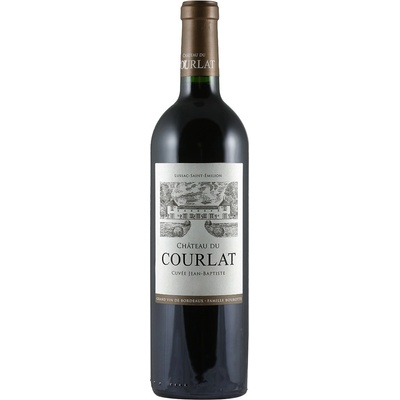 Chateau Du Courlat Cuvée Jean Baptiste AC Lussac St. Emilion červené 2019 14% 0,75 l (čistá fľaša)
