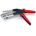 KNIPEX Ножици за перфорирани канали, синьо-червена (k950221)