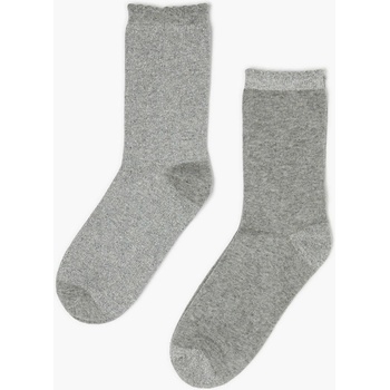 Moodo Комплект от два чифта сиви дамски чорапи Moodo Moodo | Siv | ЖЕНИ | ЕДИН РАЗМЕР