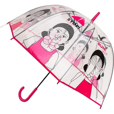 Deštník Squid Game Red light green