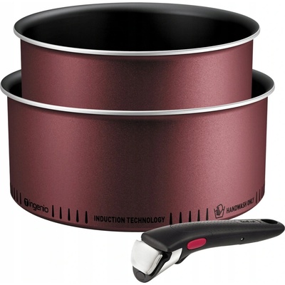 Tefal Sada hrnců Ingenio Simply Cook hliníkové 3 ks.