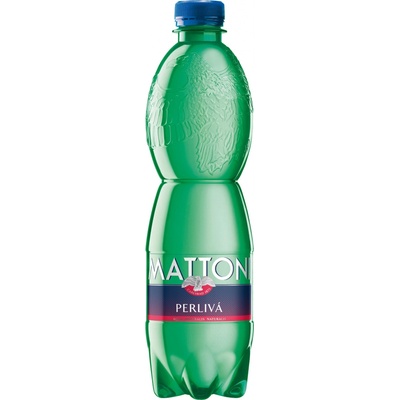 Karlovarské minerální vody MATTONI PŘÍRODNÍ PERLIVÁ 0,5 l