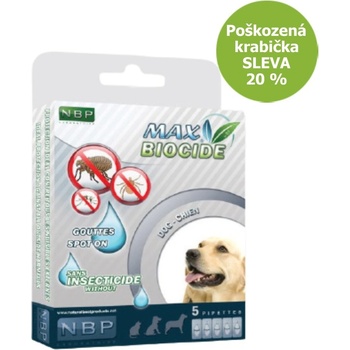 Max Biocide Spot-on Dog 5 x 1 ml