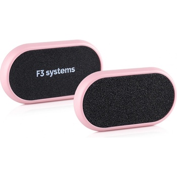 F3 system by Diva & Nice Pedikúrní oválek smirkový F3 pink