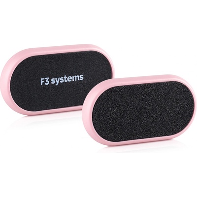 F3 system by Diva & Nice Pedikúrní oválek smirkový F3 pink