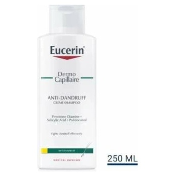 Eucerin DermoCapillaire krémový šampón proti suchým lupinám 250 ml