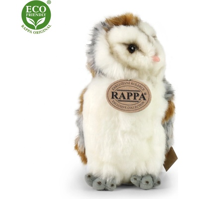 Rappa - Плюшен Бухал, 17 см. , цветен, серия Еко приятели