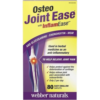 Webber Naturals Osteo Joint Ease, 80 каплети, Webber Naturals (3375 WN)