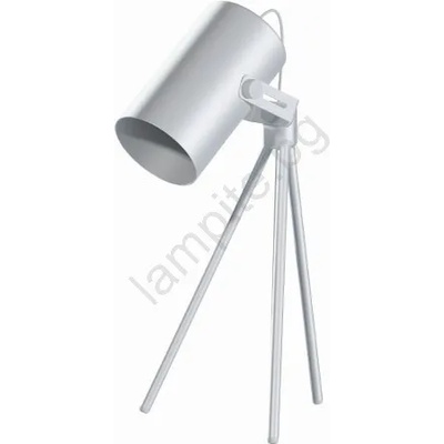 Temar Настолна лампа TUBA 1xE27/24W/230V бяла (TM0049)