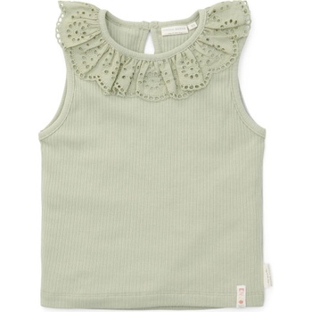 Little Dutch Бебешки рипсен топ Little Dutch - Grass Green, 80 cm, 9-12 м (CL24021133)
