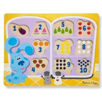 Melissa & Doug Дървен пъзел - Храна в хладилника - Blue's Clues & You! - Melissa & Doug (33024_1)