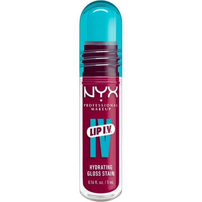 NYX Professional Makeup Lip IV dlhotrvajúci lesk na pery s hydratačným účinkom Magenta Mist 5 ml