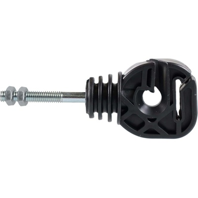 Univerzální izolátor pro elektrický ohradník, závit M6, pro drát, lanko, lano a pásku do 20 mm - 10 ks