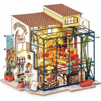 RoboTime miniatura domečku Květinářství