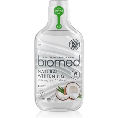 Biomed Natural Whitening вода за уста 500ml