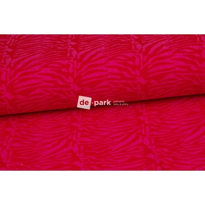 de-park Gázovina - mušelín - Zebra - růžovočervená