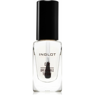 Inglot Hrebiky Lak-na-nehtyO2M Breathable Top Coat 11 ml (24 455,00 Kč / 1 l)