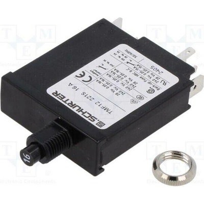 SCHURTER 4410.0095 Jistič; Ujmen: 240VAC; 28VDC; 16A; SPST + SPDT; Póly: 1; IP40; MCB