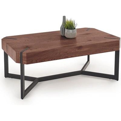 Halmar Холна маса LAVIDA орех / черен (LAVIDA/coffe-table/oreh/hal)