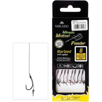 Mikado Náväzec Method Feeder s Vrutem veľ.8 8 ks