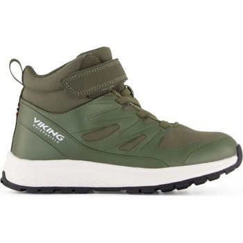 Viking Детски ежедневни обувки Viking Kid's Equip Mid WP 1V Sneakers - Olive - размер 43 (EU) (702-3418-0224)