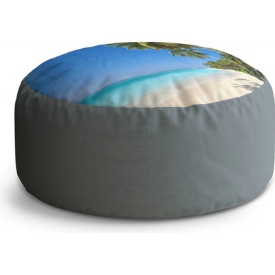 Sablio Taburet Circle Palmová pláž: 40x50 cm