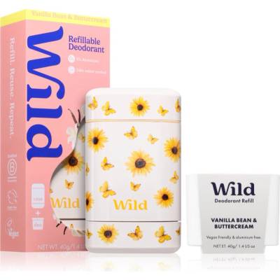 WILD Vanilla Bean Buttercream Sunflower Case дезодорант стик с калъфка 40 гр