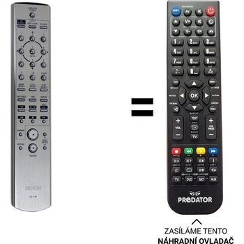 Dálkový ovladač Predátor Denon RC-1138