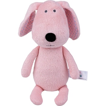 Image 1 of Balibazoo Мека играчка за гушкане Bali Bazoo - Dog, 28 cm, розова (111056)