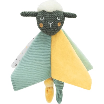 KikkaBoo Играчка-кърпа за гушкане с дрънкалка KikkaBoo Sleepy Sheep (31201010437)