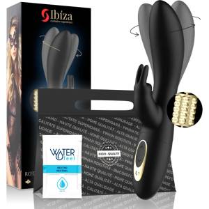  Заек вибратор, мощен и въртящ се, 21, 5см. - Ibiza Rabbit Rotator (D-230876)