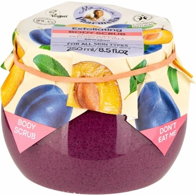 Mama Pharmelia exfoliačný telový peeling so slivkou 250 ml