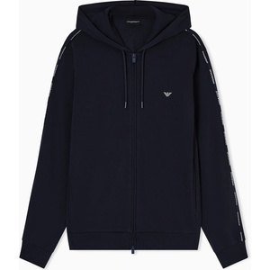 Giorgio Armani Суичър Emporio Armani Men's Zip Hoodie - Armani Blue