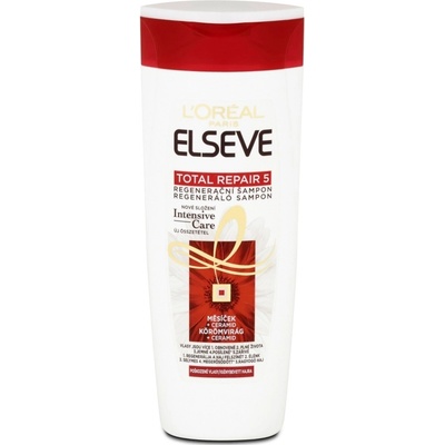L'Oréal Paris Elseve Total Repair 5 Regenerating Shampoo šampon pro poškozené a oslabené vlasy 400 ml