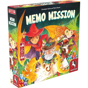 Pegasus Spiele Настолна игра Memo Mission - Семейна (66029G)