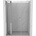 Mexen Mist L отваряща се душ врата 145 см, прозрачна, хром - 8A4L-145-001-01-00 (8A4L-145-001-01-00)