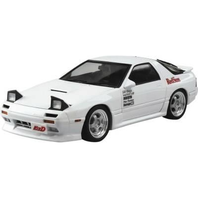 Aoshima Model Car: Initial D Ryosuke Takahashi FC3S RX 7 Plastic Model Reissue 1:24