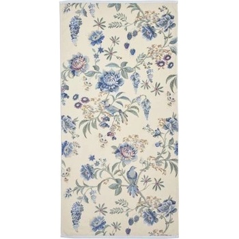 PIP Studio Osuška PIP Secret Garden bílá modrá 70 x 140 cm