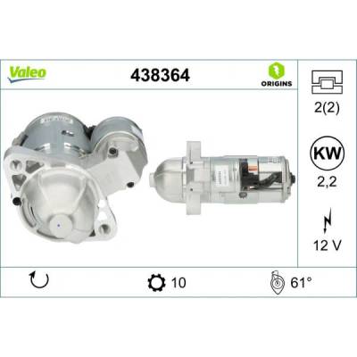 Startér VALEO 438364