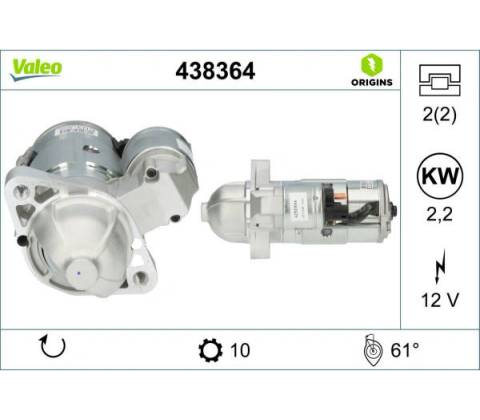 Startér VALEO 438364