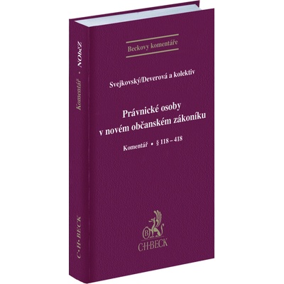 Právnické osoby v novém občanském zákoníku