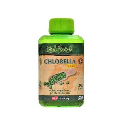 VitaHarmony Chlorella 500 mg 100% organický produkt XXL economy 450 tabliet