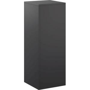 vidaXL Стойка за растения Черно 30 x 30 x 80 cm Стомана (8012488)