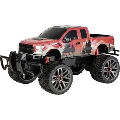 Carrera RC 2.4GHz Ford F-150 Raptor rot/schwarz RC model auta vr. akumulátorov a kábla na nabíj 1:14