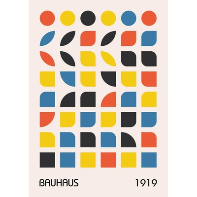 Plagát, Obraz - Bauhaus Print 48, 30 × 40 cm