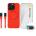 Tactical Red Limited Edition Combo за Apple iPhone 15 Pro Max Tactical | Cherven | МЪЖЕ | UNI